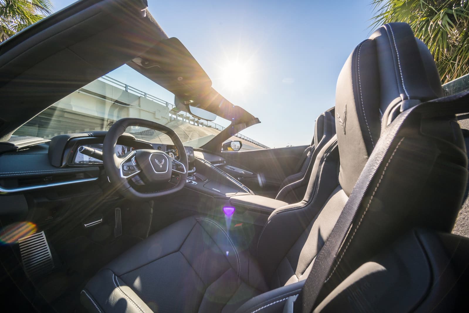 Chevrolet Corvette C8 Convertible Yellow/Black - thumbnail 5
