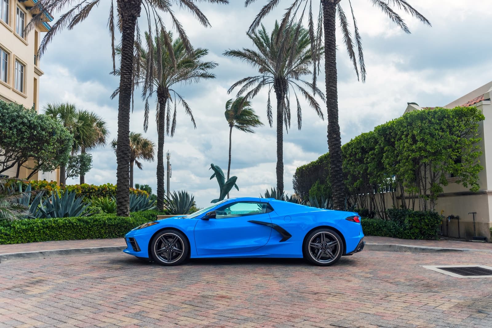 Chevrolet Corvette Convertible Blue/Black - thumbnail 10