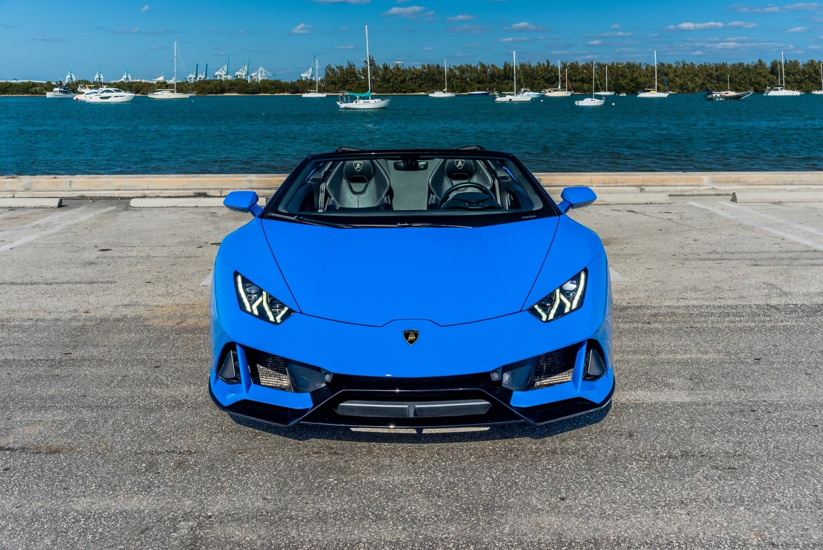 Lamborghini Huracan EVO Spyder Le Mans Blue/Black - thumbnail 9