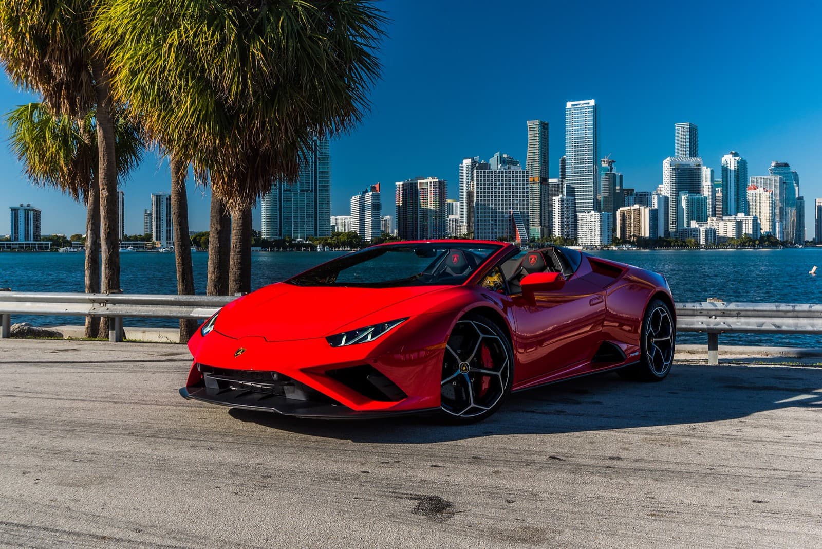 Lamborghini Huracan Evo Spyder RWD Rosso Mars/Black - thumbnail 7