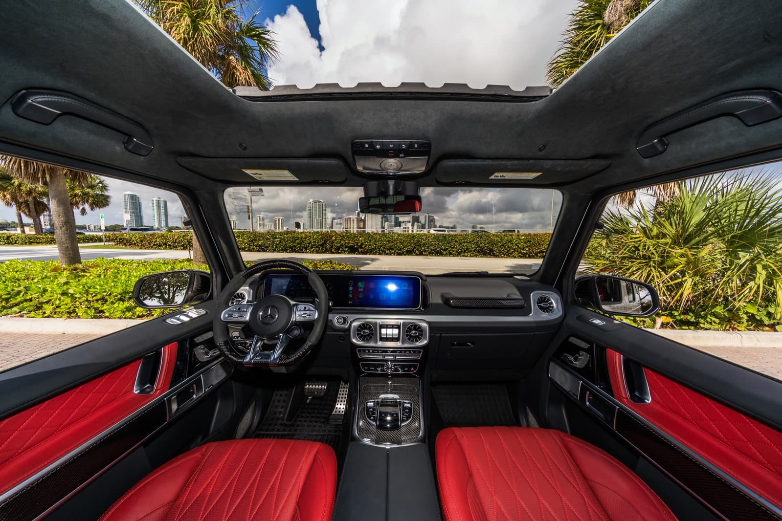 Mercedes-Benz G63 AMG White/Red - thumbnail 7
