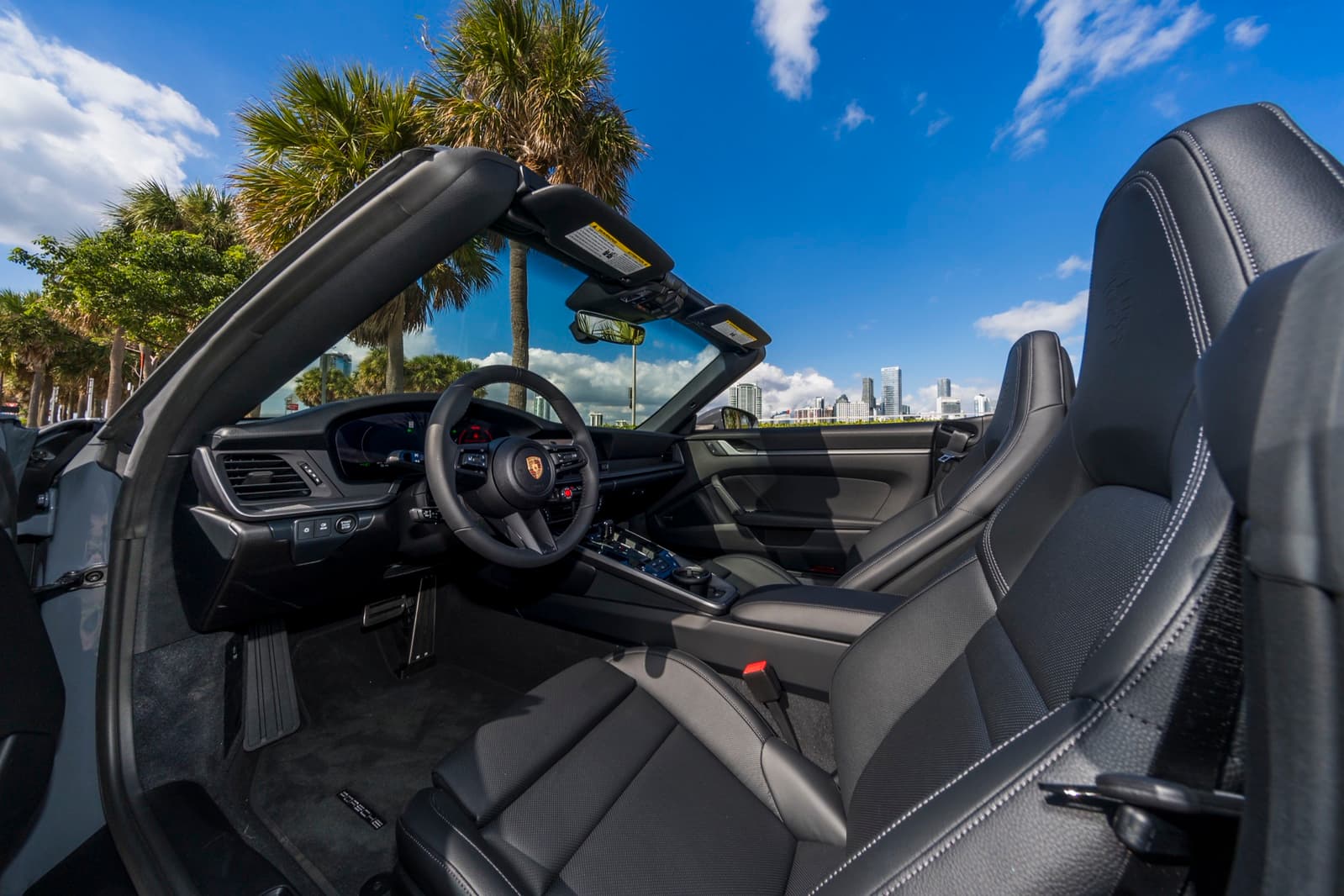 Porsche 911 Carrera Convertible Slate Grey/Black - thumbnail 4