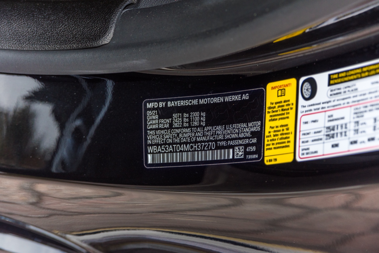 BMW 440i Convertible Black/Black - thumbnail 2