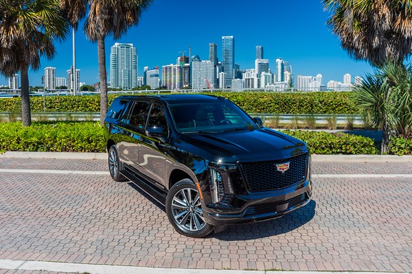 Cadillac Escalade 600 Black/Black for rent in Miami