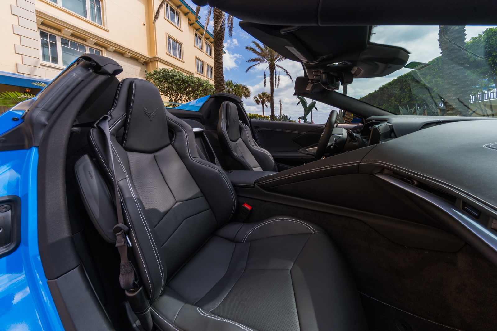 Chevrolet Corvette Convertible Blue/Black - thumbnail 7