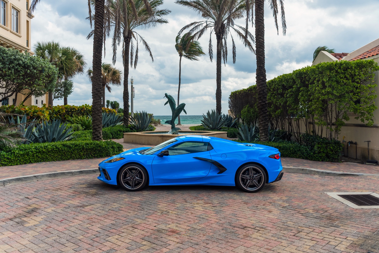 Chevrolet Corvette Convertible Blue/Black - thumbnail 8