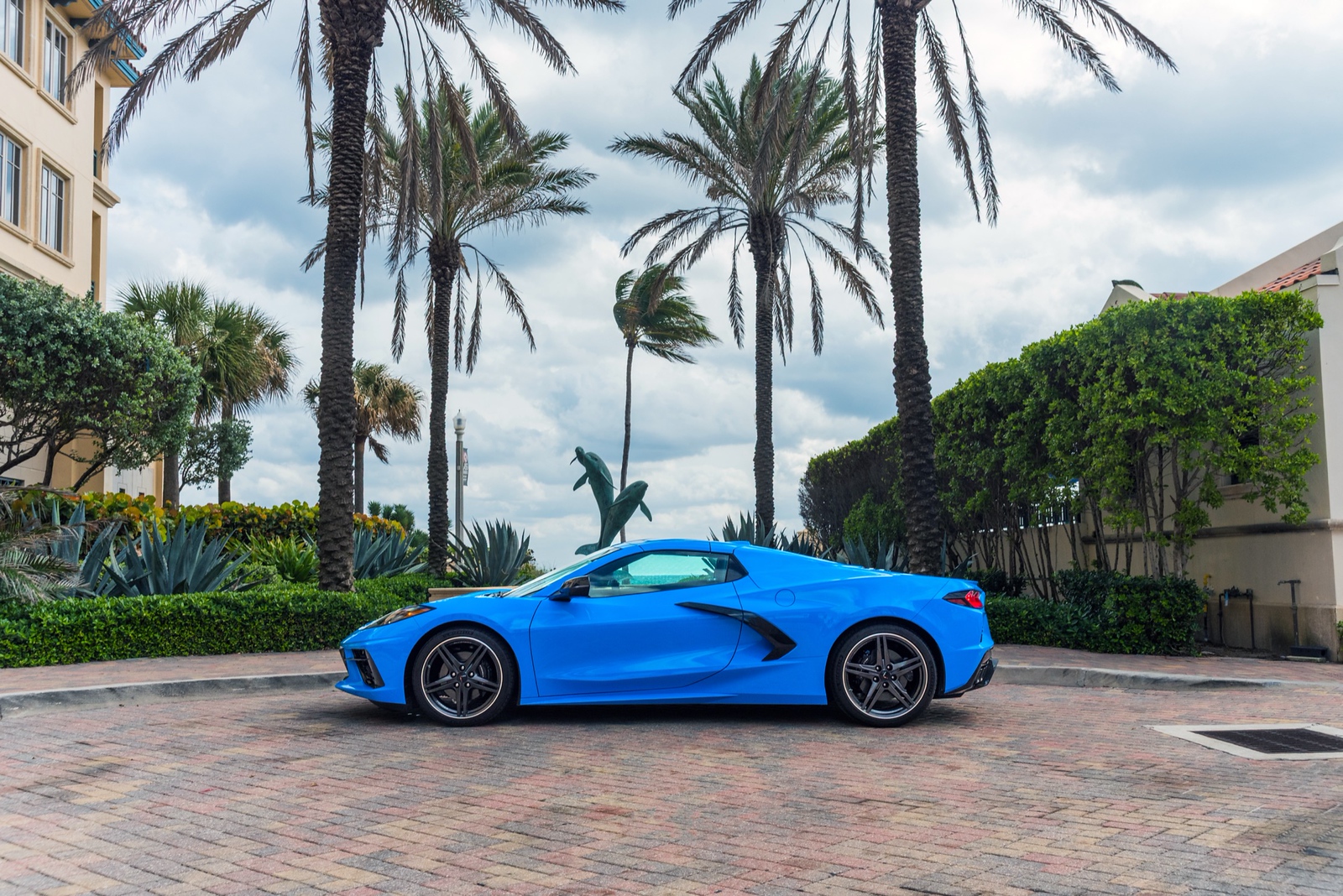 Chevrolet Corvette Convertible Blue/Black - thumbnail 10