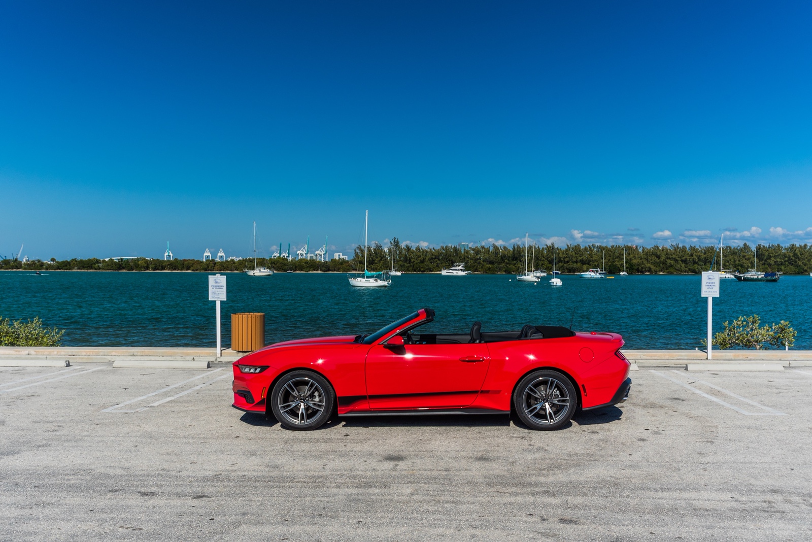Ford Mustang Convertible Red/Black - thumbnail 10