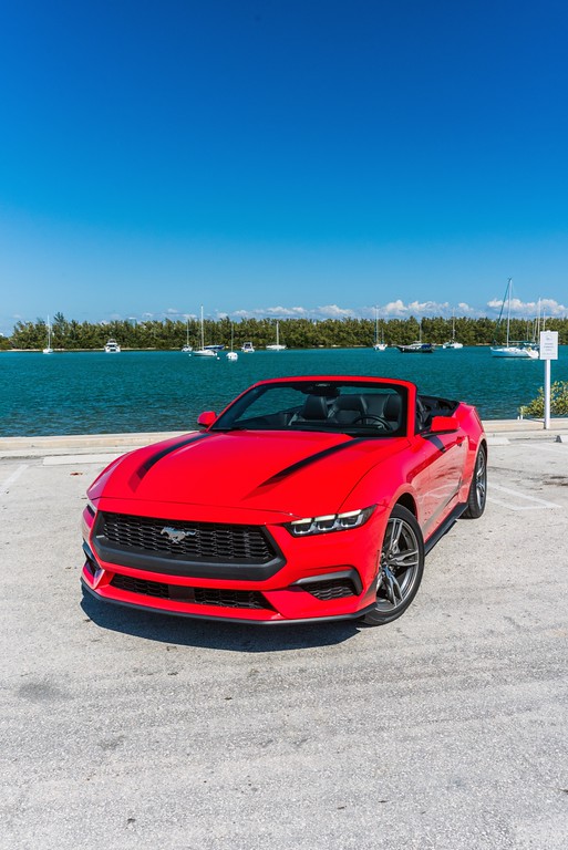Ford Mustang Convertible Red/Black for rent in Miami