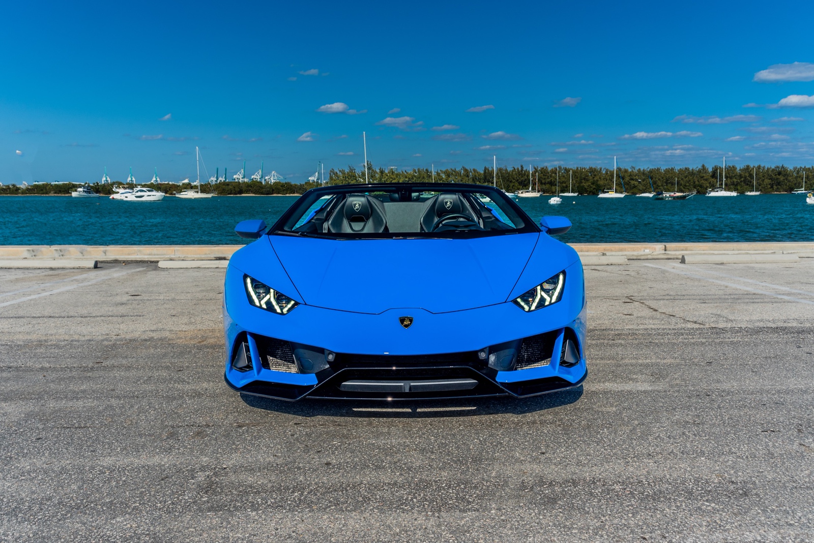 Lamborghini Huracan EVO Spyder Le Mans Blue/Black - thumbnail 7