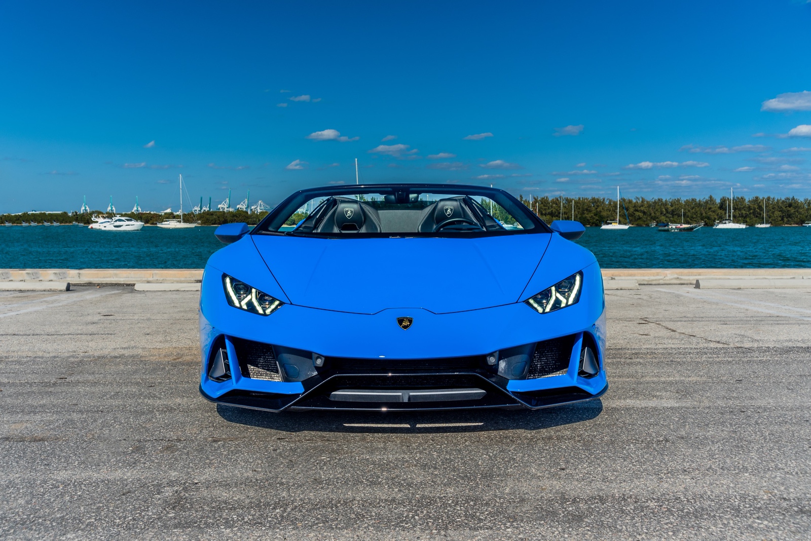 Lamborghini Huracan EVO Spyder Le Mans Blue/Black - thumbnail 8