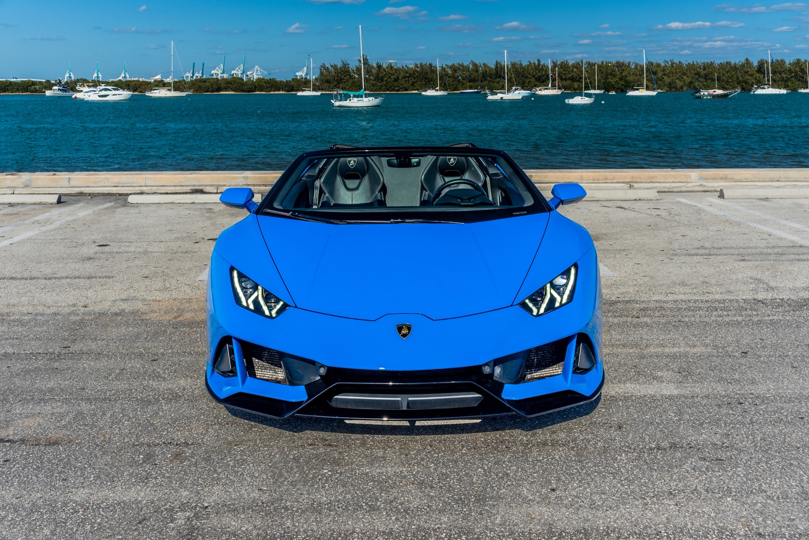 Lamborghini Huracan EVO Spyder Le Mans Blue/Black - thumbnail 9