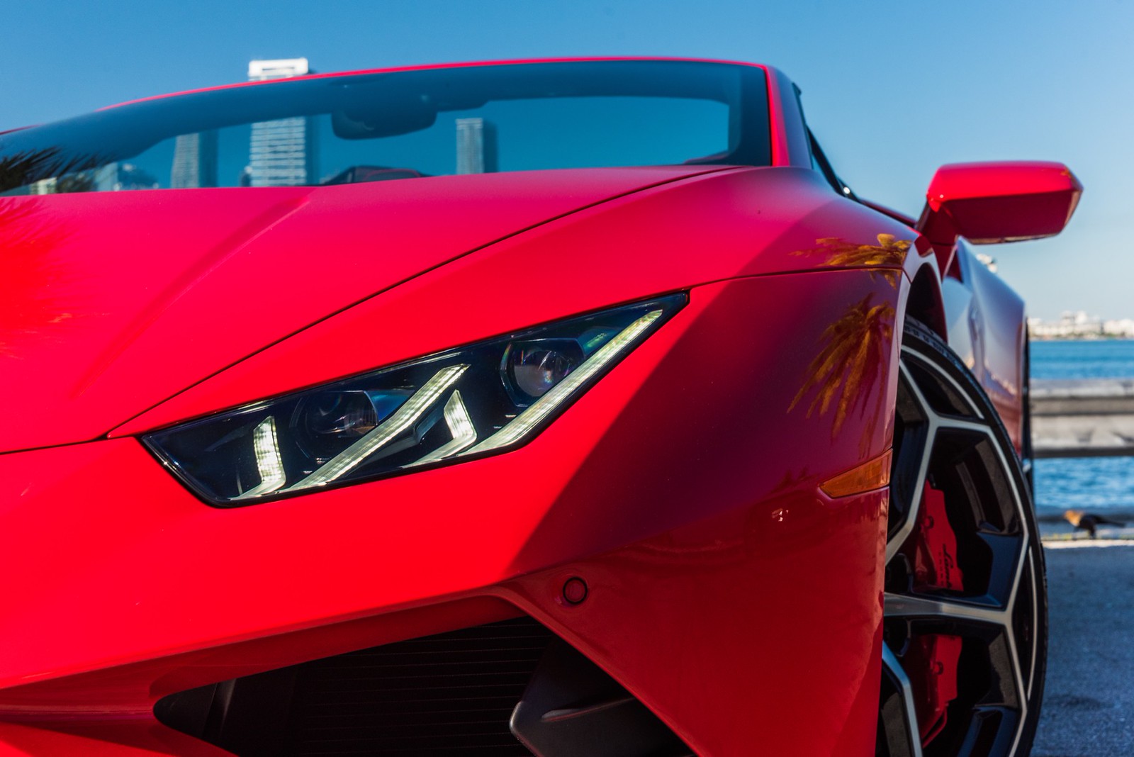 Lamborghini Huracan Evo Spyder RWD Rosso Mars/Black - thumbnail 6