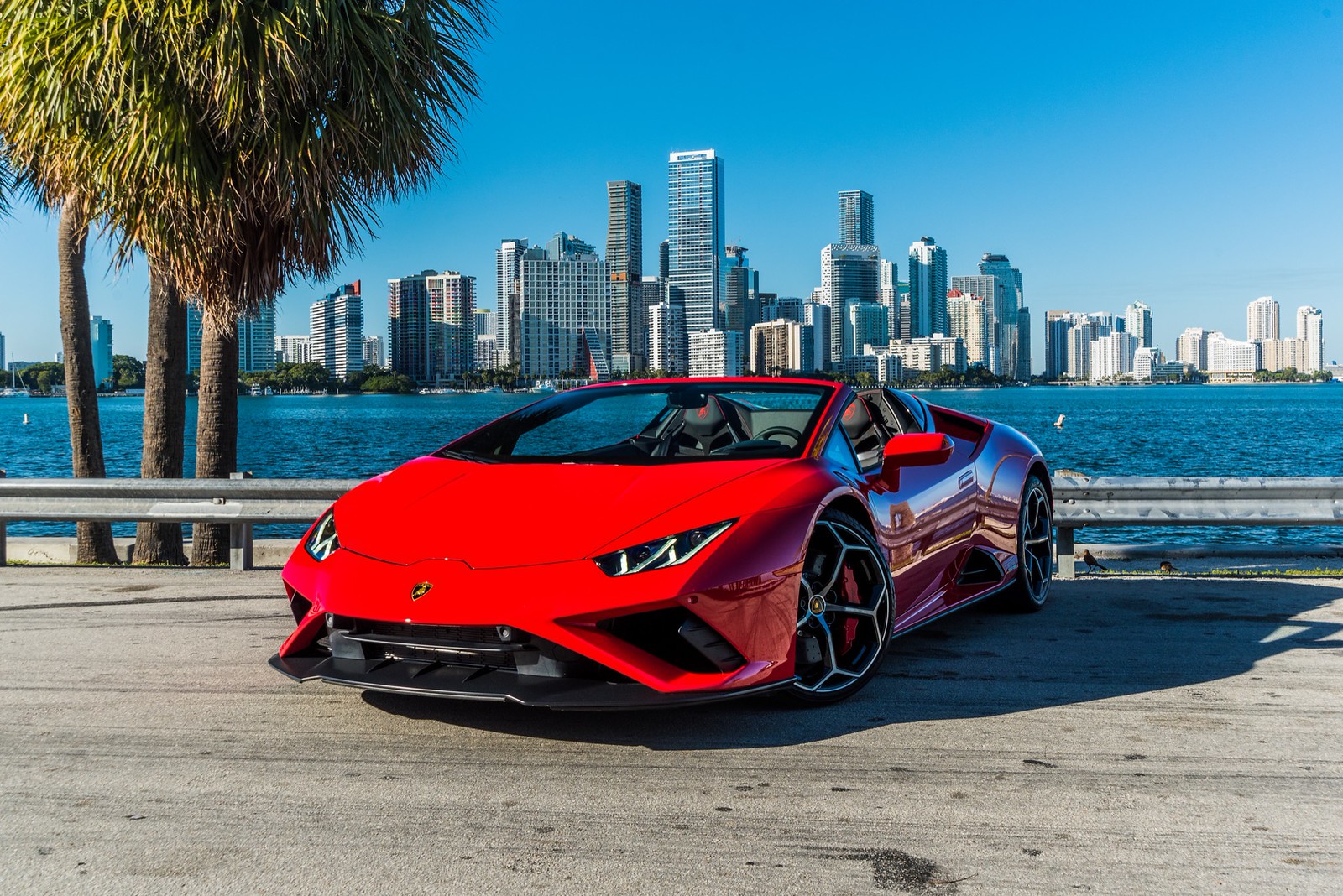 Lamborghini Huracan Evo Spyder RWD Rosso Mars/Black - thumbnail 8