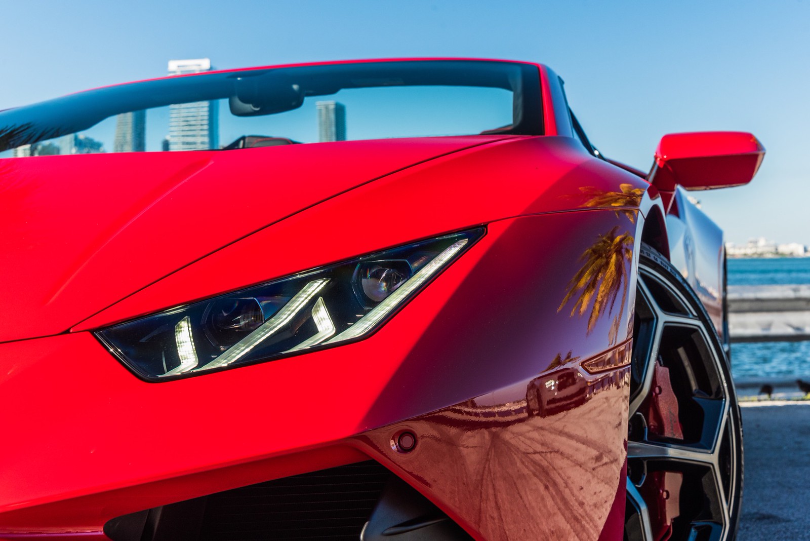 Lamborghini Huracan Evo Spyder RWD Rosso Mars/Black - thumbnail 9