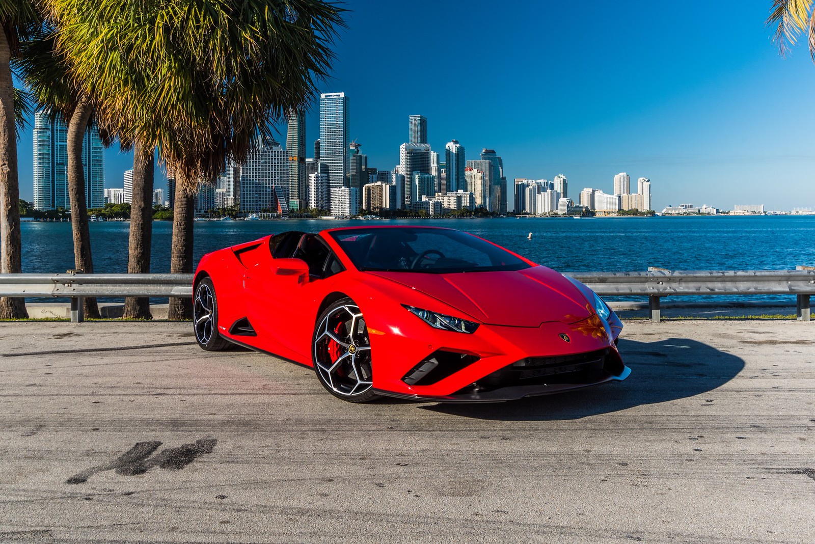 Lamborghini Huracan Evo Spyder RWD Rosso Mars/Black - thumbnail 10