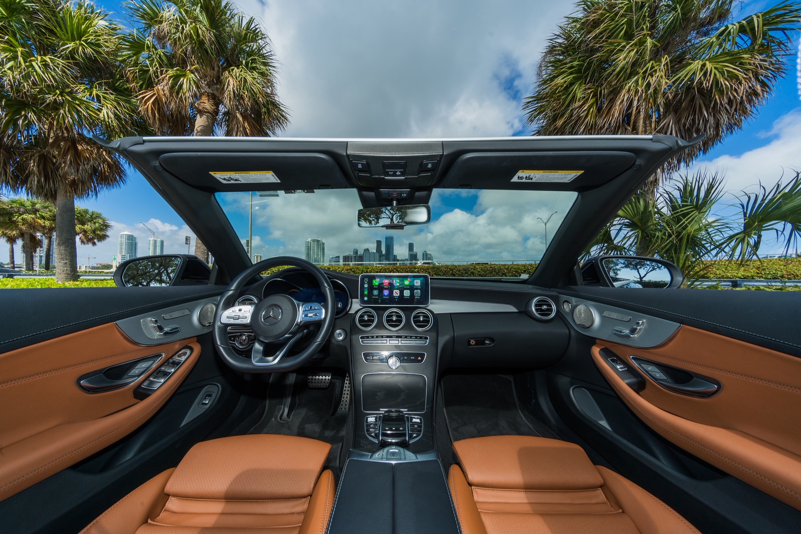 Mercedes-Benz C300 Convertible Black/Brown - thumbnail 7