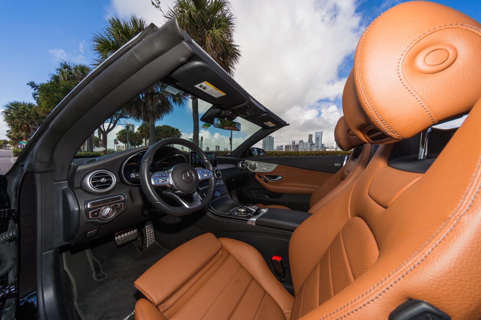 Mercedes-Benz C300 Convertible Black/Brown - thumbnail 10