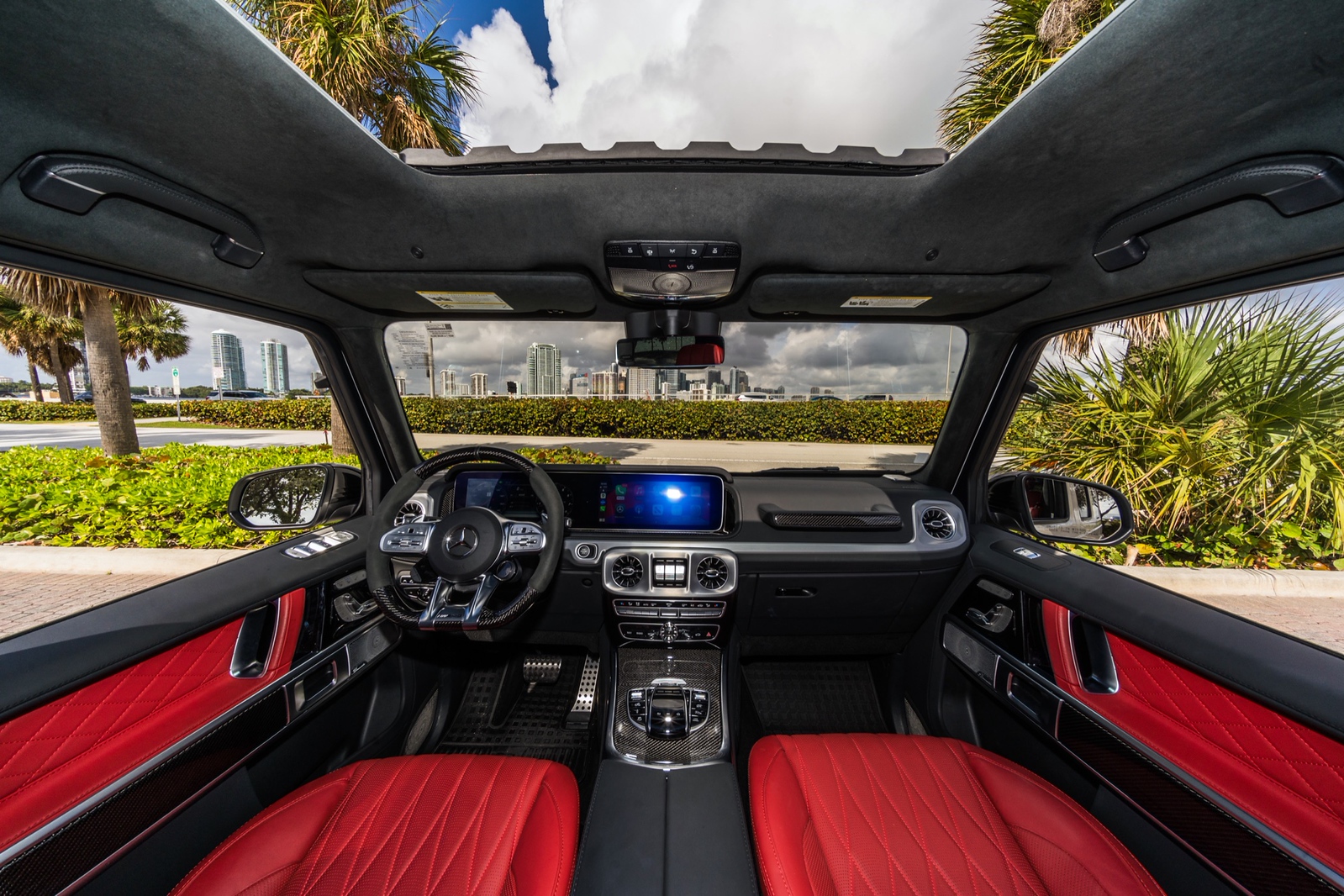 Mercedes-Benz G63 AMG White/Red - thumbnail 7