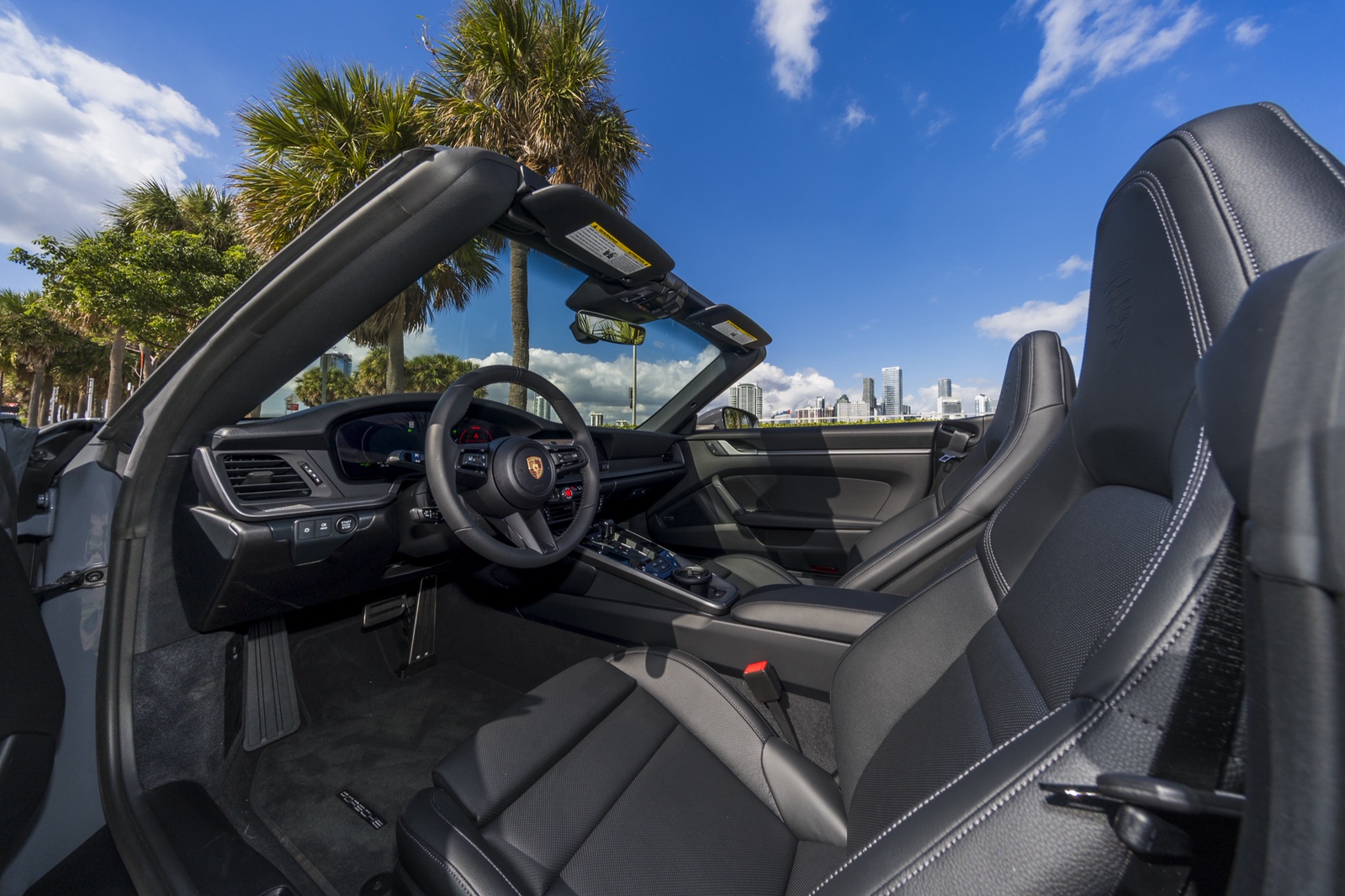 Porsche 911 Carrera Convertible Slate Grey/Black - thumbnail 4