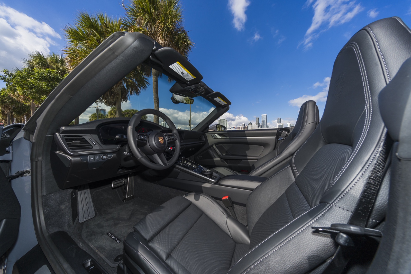 Porsche 911 Carrera Convertible Slate Grey/Black - thumbnail 7